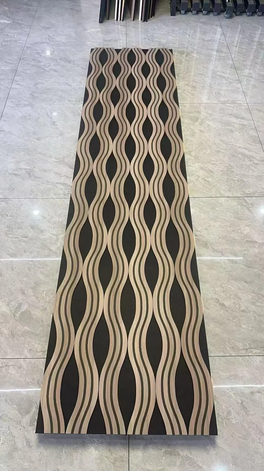 Acoustic panel supplied in the project materials